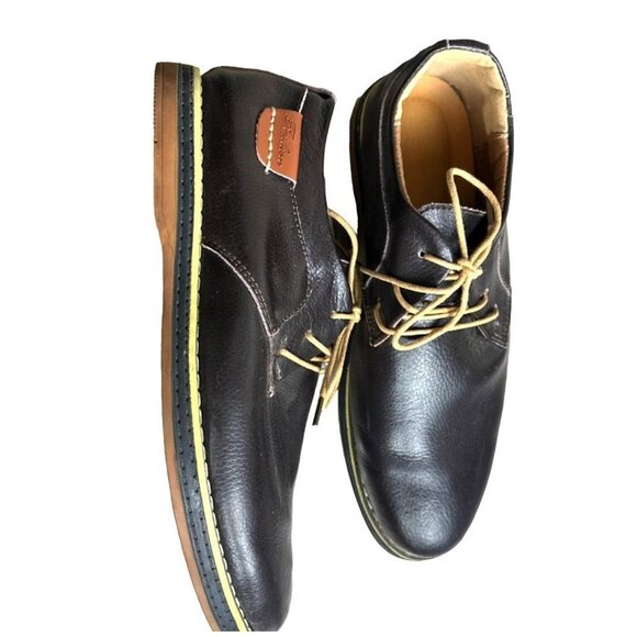 Fashion Mens Dress Oxford Shoes Color Brown Sz 10 1/2 Eur 45 Uk 11 Sku 2277 - Picture 3 of 14